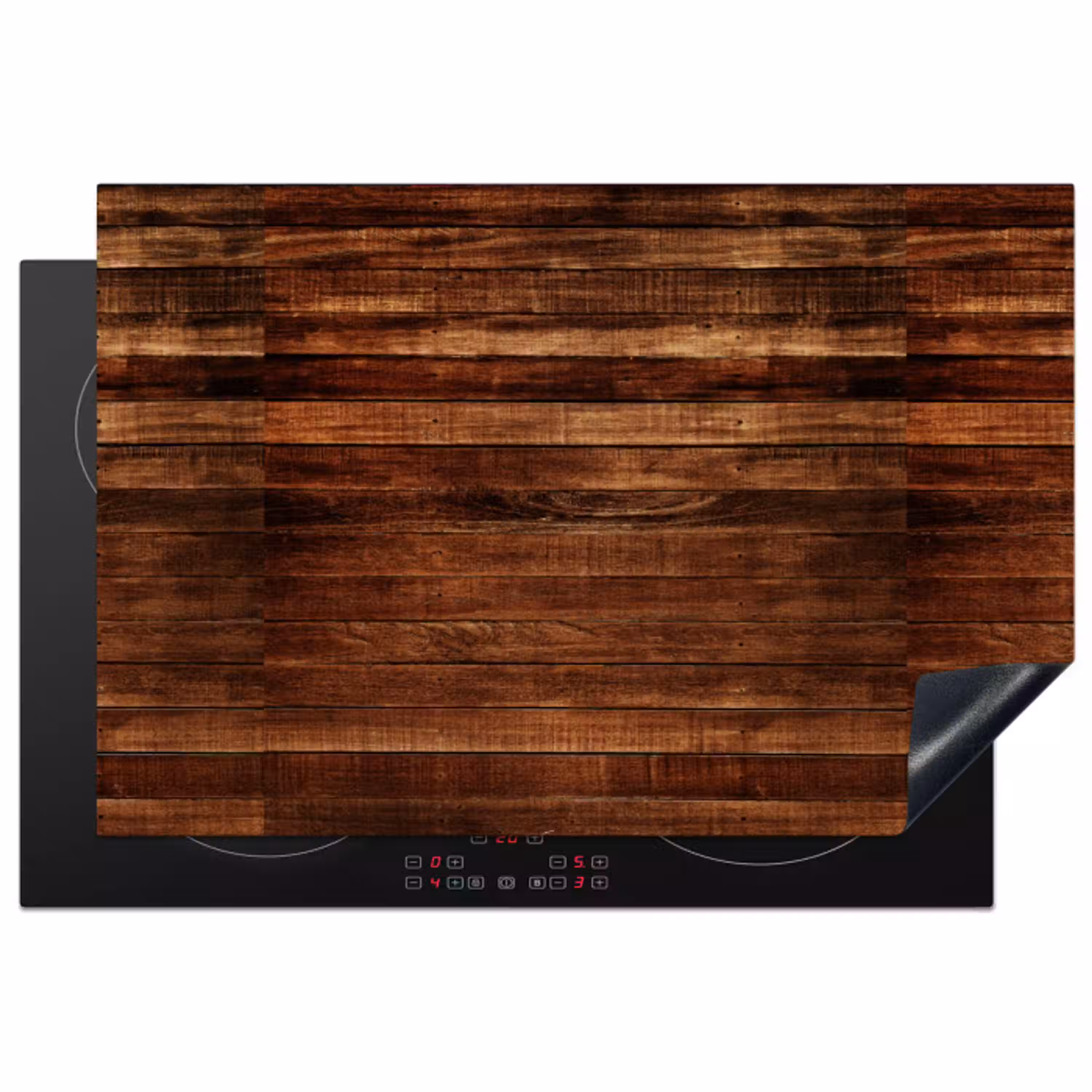Hardhout - Robuust - Patronen Inductie beschermer vinyl 3mm klein 276 -3d
