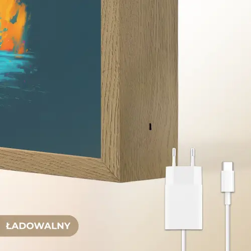 Abstract - Tractor - Groen Light Box met batterij (Wandlamp kind) middel -USP_websiteoplaadbaarNL