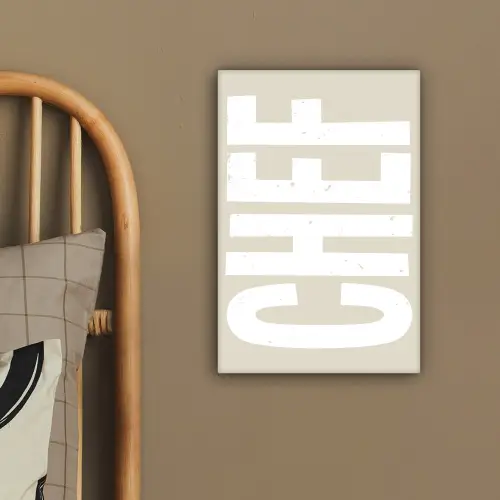 Wit - Chef - Decoratie - Japandi canvas 2cm klein -sfeer3
