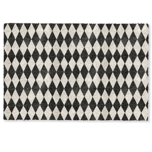 Klassiek - Patroon - Zwart Deurmat klein 898 -zkaufland3d