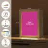 Focus - Smiley - Roze Light Box met kabel (Tafellamp) klein -USP_NL