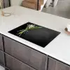 Lelietjes van dalen - Bloemen - Strik Inductie beschermer vinyl 3mm klein -sfeer8