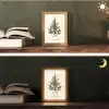 Kerstboom - Kerst - Merry Christmas - Beige Light Box met kabel (Tafellamp) klein -sfeer3