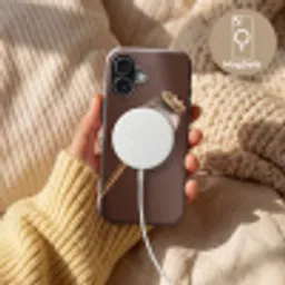 Papaverbol - Droogbloem - Bruin - Minimalistisch Toughcase MagSafe Apple iPhone 17 klein -USP_MagsafeV