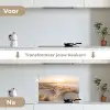 Duinen - Strand - Zee keuken achterwand spatscherm klein -voor_na_NL