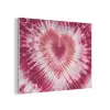 Hartvorm - Roze - Tie dye PET vilt klein -3d