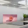 Grapefruit - Roze - Disco - Shiny keuken achterwand spatscherm klein -3d_schuin