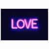 Neon - Love - Valentijn poster papier klein -3d