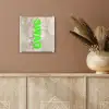 Slangenprint - SWAG - Neon - Groen plexiglas 5mm klein -sfeer5