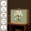 Lint - Boeket - Groen - Quote Light Box met batterij (Wandlamp) middel -USP_websiteoverzichtNL
