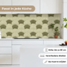 Bladeren - Structuur - Groen keuken achterwand 2 middel 871 -sfeer4_DE