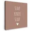 Slaap kindje slaap - Quotes - Spreuken Tuinposter op houten frame 2 cm dik klein -3d