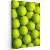Tennisballen - Bal - Geel Tuinposter op houten frame 2 cm dik middel -3d