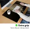 Strik - Beige - Witte - Wijn Muismat XXL klein -sfeer3