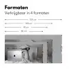 Lakens - Armen - Wijn - Glas Muismat XXL klein -sfeer5