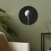 Golfbal - Minimalistisch - Wit Akoestische PET Vilt - Rond klein -sfeer2