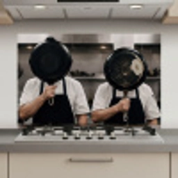 Koks - Koekenpannen - Keuken keuken achterwand spatscherm klein -3d_website