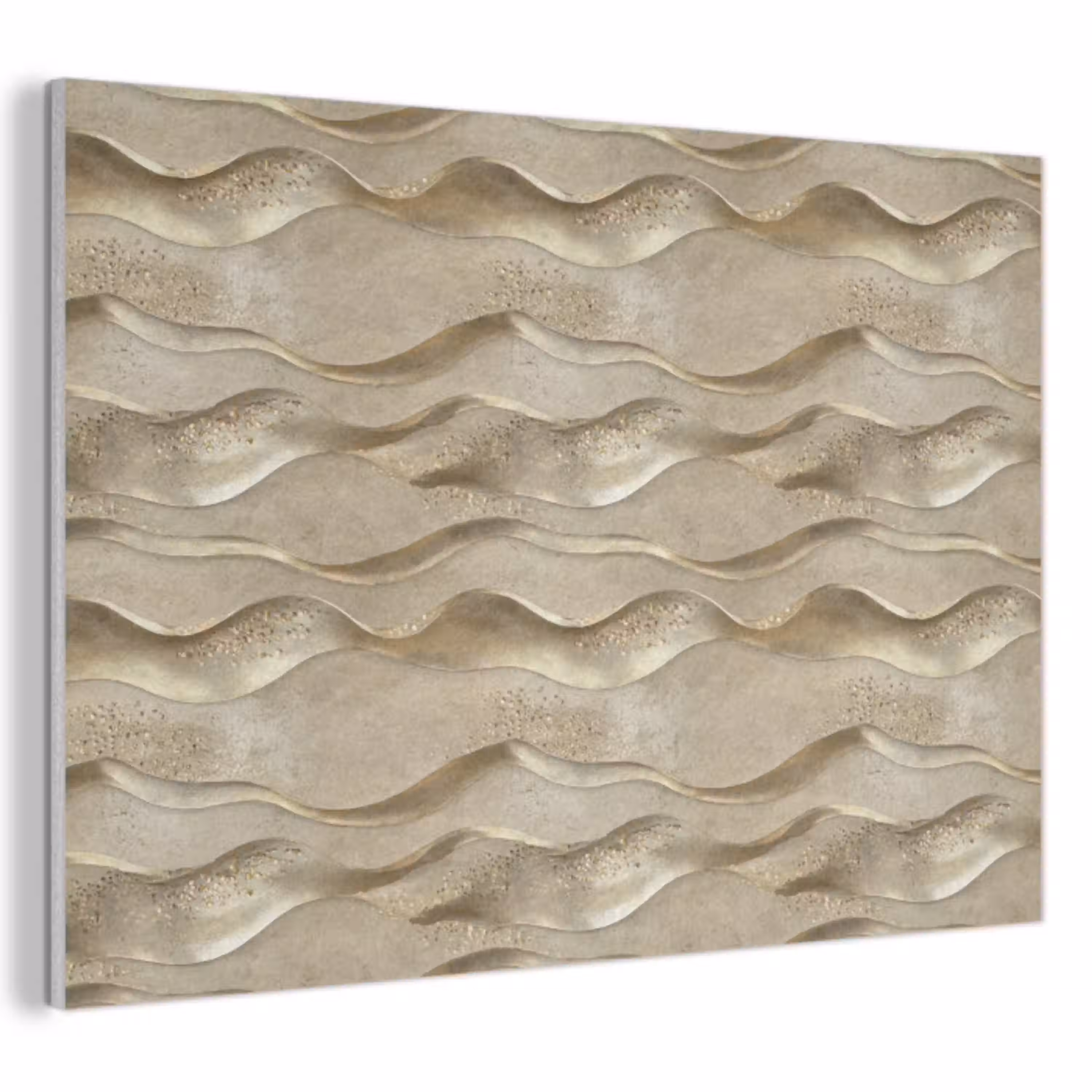 Golven - Patroon - Goud PET vilt klein 837 -3d
