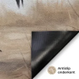 Kraanvogel - Natuur - Realistisch Deurmat klein -antislip_NL