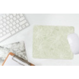 Sereen - Bloemen - Groen muismat rubber klein 262 -witbureau