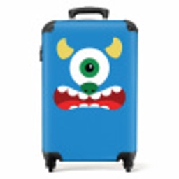 Mustafa monster NBS - Handbagage koffer - Unisex middel -productfoto_recht