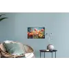 Bloemen - Watercolor - Kunst - Botanisch - Natuur Muursticker klein -plant