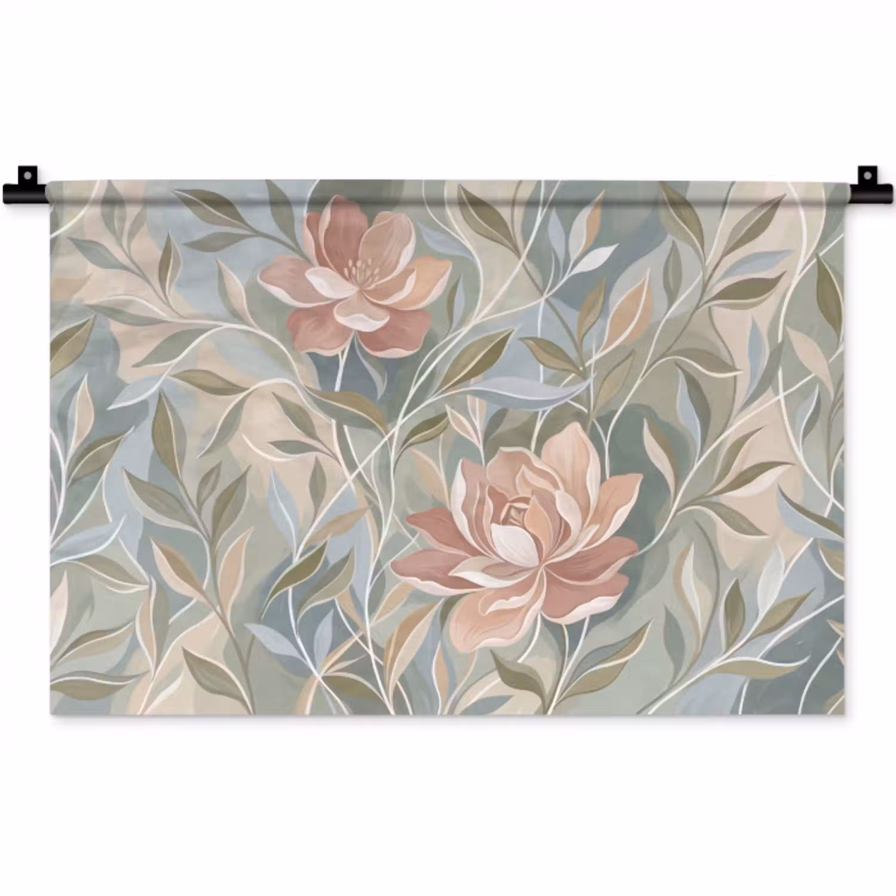 Elegant - Romantiek - Roze Wandkleed katoen klein -zz3d