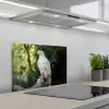 Arend - Hout - Wit - Planten keuken achterwand spatscherm klein -3d_schuin