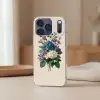 Bloemen - Gedetailleerd - Rust - Realistisch Telefoonhoesje iPhone 17 Pro klein -sfeer2