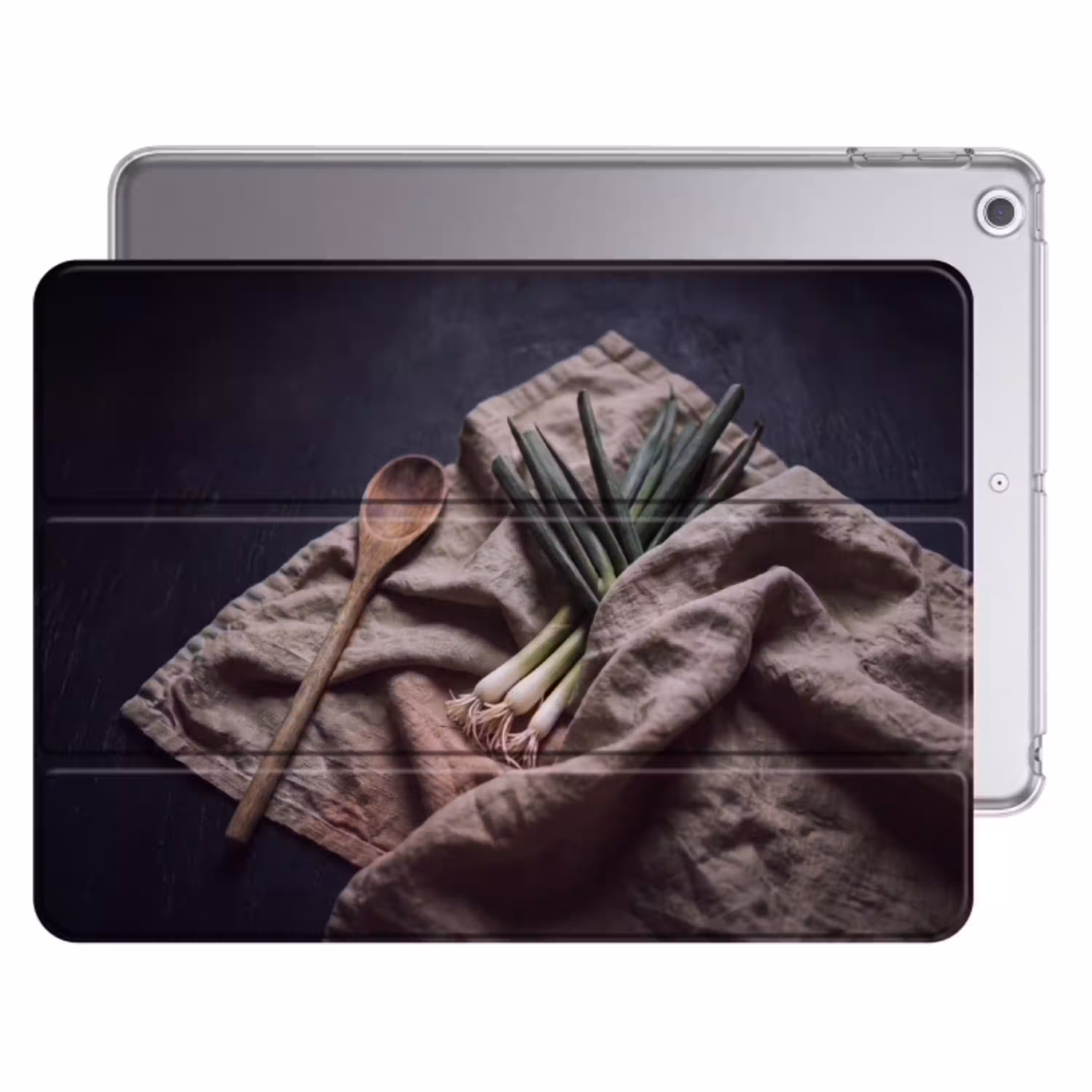 Eten - Lepel - Rustiek Apple iPad 2017 middel -threedimensional_3d_global