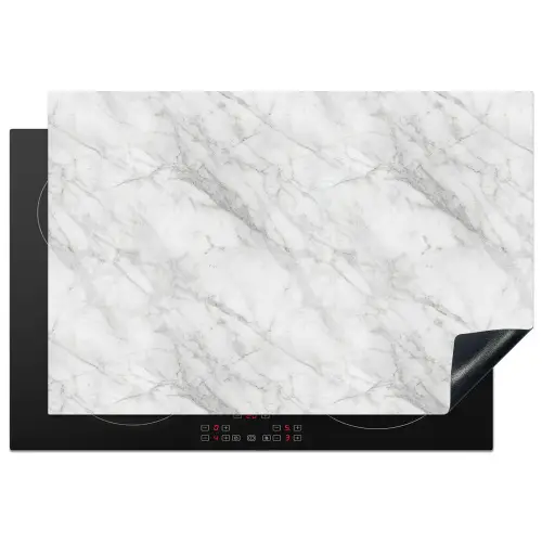 Klassiek - Marmer - Grijs Inductie beschermer vinyl 3mm klein 276 -3d