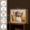 Vrouw - Kunst - Abstract - Modern Light Box met batterij (Wandlamp) middel -USP_websiteoverzichtNL