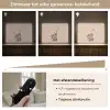 Dinosaurus - Planten - Stippen - Beige Light Box met batterij (Wandlamp kind) middel -USP_dimbaarNL