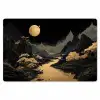 Gouden rivier - Bergen - Maan - Sterrenhemel Placemat vinyl groot -zzsfeer1_Kitchenyeah-website