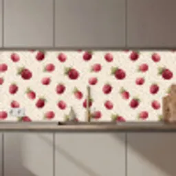 Framboos - Stippen - Rood keuken achterwand 2 middel 871 zz_3dshopping