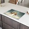 Kerstmagie - Winterwoud - Rendier Inductie beschermer vinyl 3mm klein -sfeer8