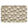 Schelpen - Zand - Maritiem WCmat klein 1009 -3d