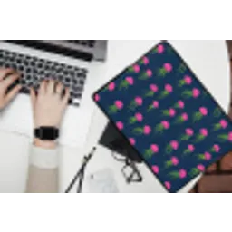 Kwallen - Diepzee - Neon laptophoes neopreen klein 279 -bureau