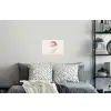Kerstman - Kerst - Quote - Beige Muursticker klein -slaapkamer