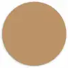 Bruin - Effen print Wandcirkel kunststof plaat 5mm dik klein 188 -3d