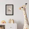 Schelp - Spiraal - Beige fotolijst zwart zonder passe partout klein -usfeer4_kinderkamer