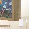 Bloemen - Natuur - Waterverf - Kunst Light Box met batterij (Wandlamp) middel -USP_websiteoplaadbaarNL