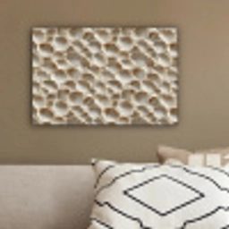 Schelpen - Waaiervorm - Wit canvas 2cm klein 34 -sfeer3
