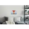 Wolk - Confetti - Boot - Wateroppervlakte Muursticker klein -slaapkamer