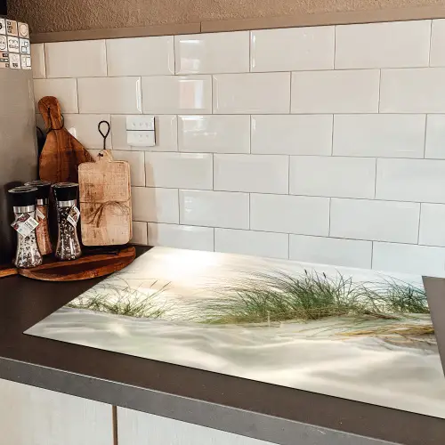Duin - Waddeneilanden - Water Inductie beschermer vinyl 3mm klein -sfeer3
