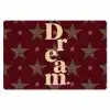 Sterren - Luipaardprint - Dream - Bordeaux Placemat vinyl groot -zzsfeer1_Kitchenyeah-website