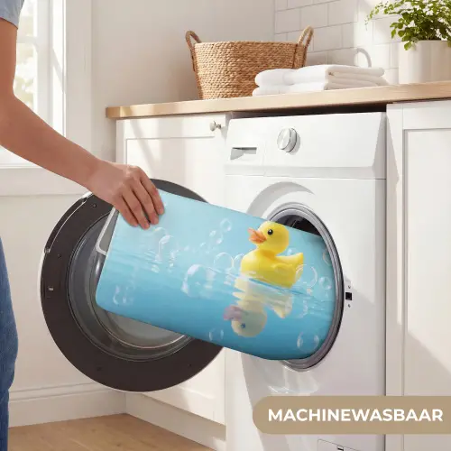 Bubbels - Badeend - Geel WCmat klein -USP_WasbaarNL