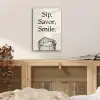 Tekst - Glas - Getekend - Citroen plexiglas 5mm klein -sfeer4