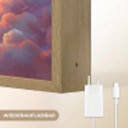 Koala - Dier - Zonnebril - Wolken Light Box met batterij (Wandlamp) middel -USP_websiteoplaadbaarDE