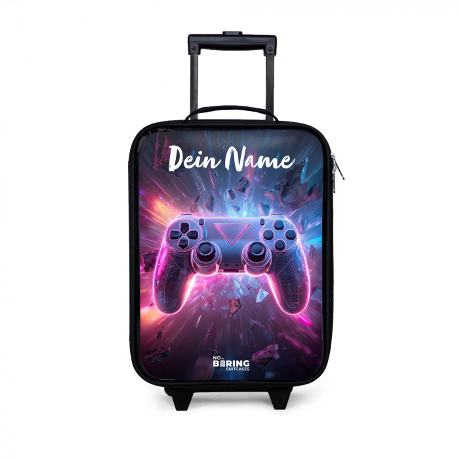 Controller - Neon - Game Kinderkoffer - Zwart klein -3d